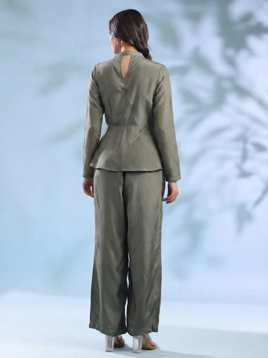 Funky Threads Solids CO-ORDS: The Soft Sage Grey