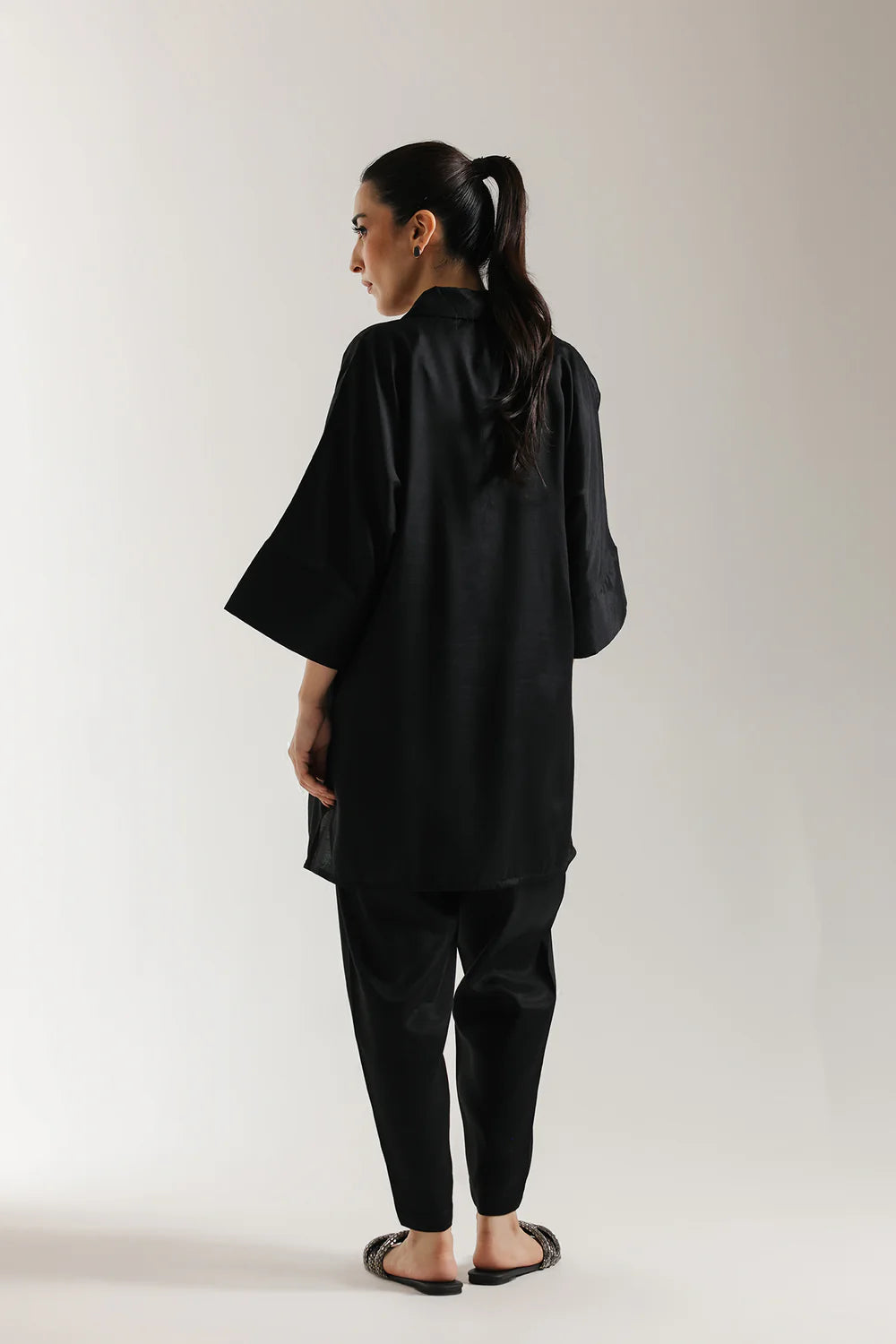 Funky Threads Solids CO-ORDS: The Jet Black