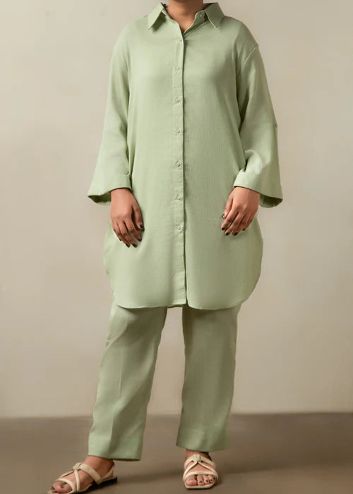 Funky Threads Solids CO-ORDS: The Sage Green