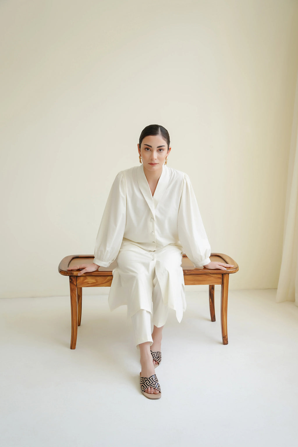 Funky Threads Solids CO-ORDS: The Off-White