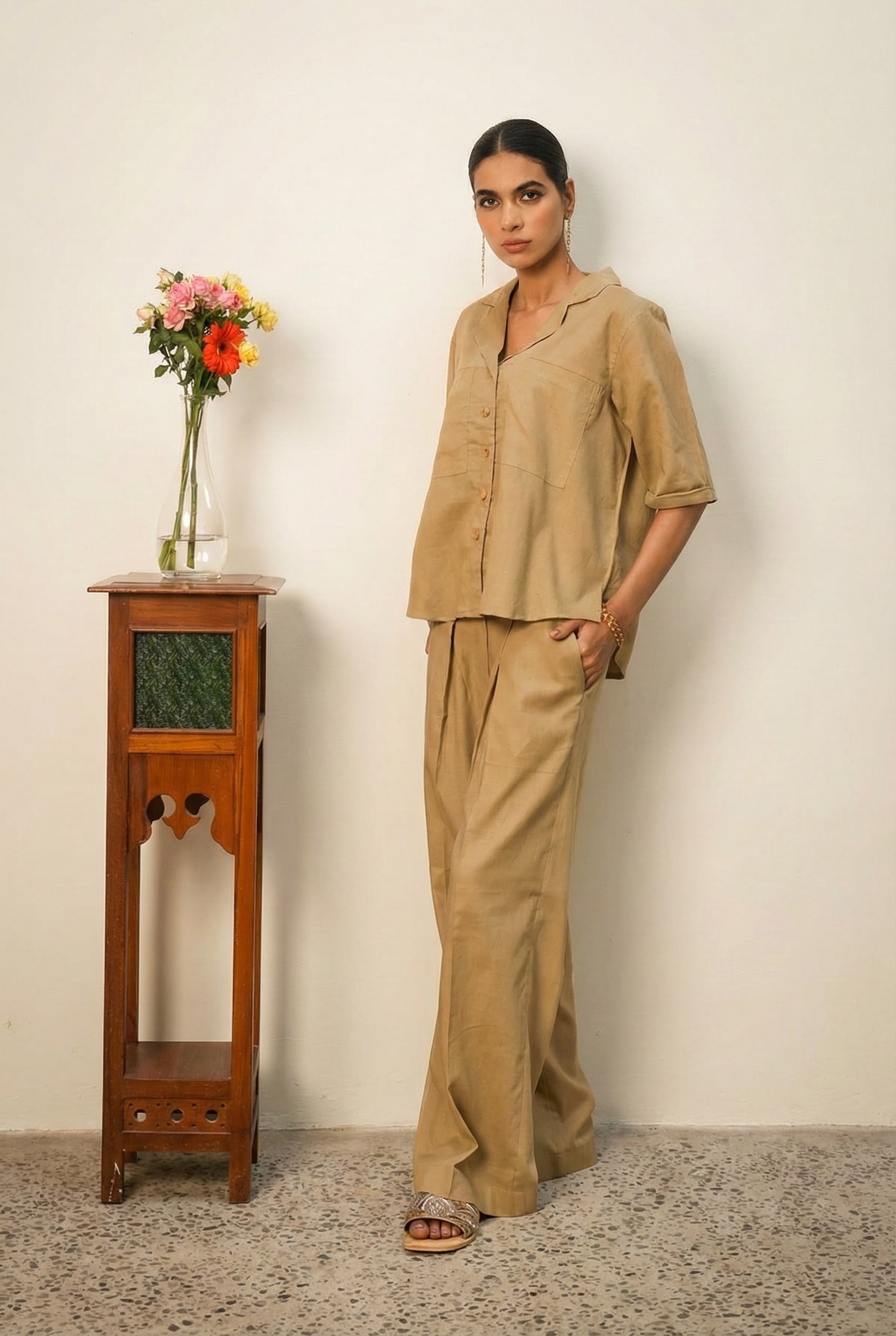 Funky Threads Solids CO-ORDS: The Khaki