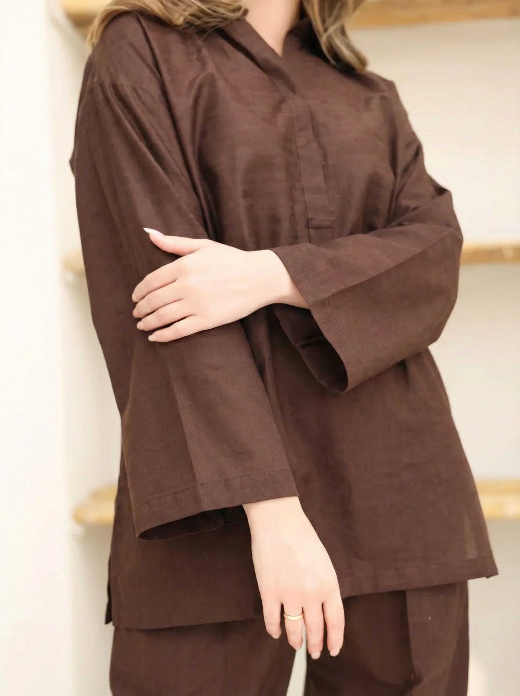 Funky Threads Solids CO-ORDS: The Dark Chocolate