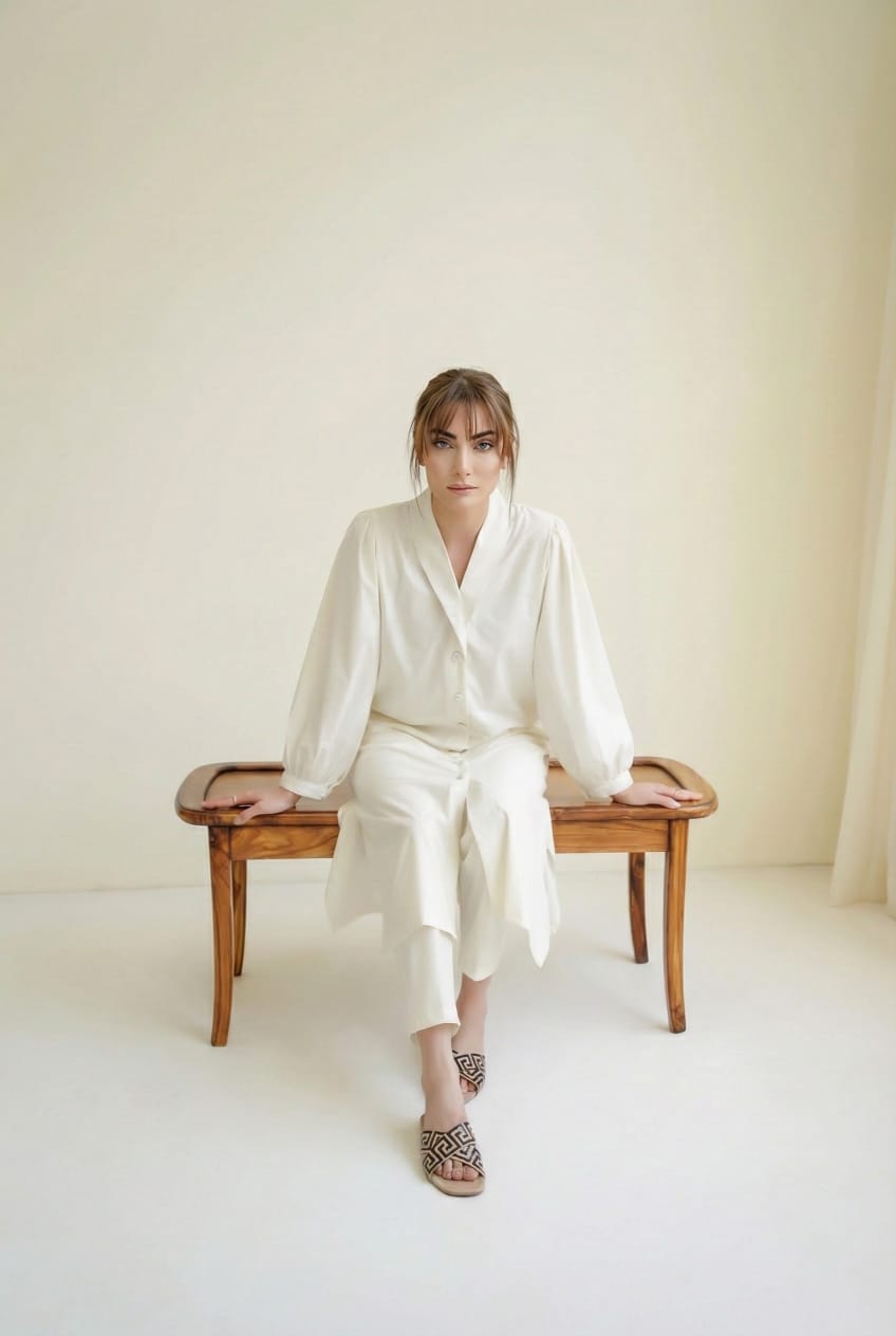 Funky Threads Solids CO-ORDS: The Off-White