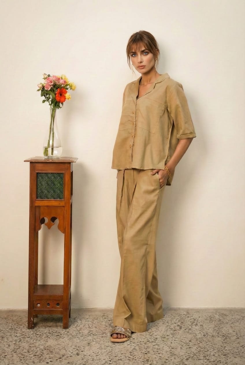 Funky Threads Solids CO-ORDS: The Khaki