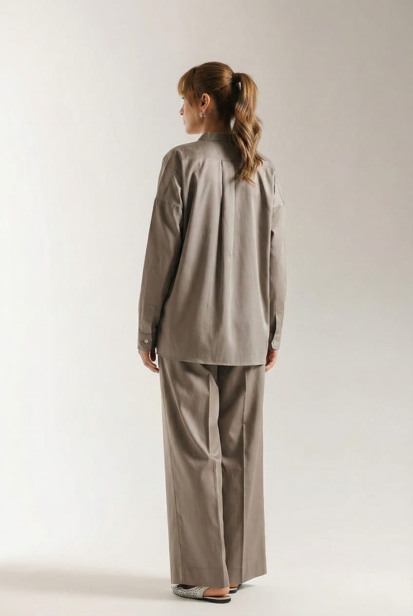 Funky Threads Solids CO-ORDS: The Cool Dove Grey