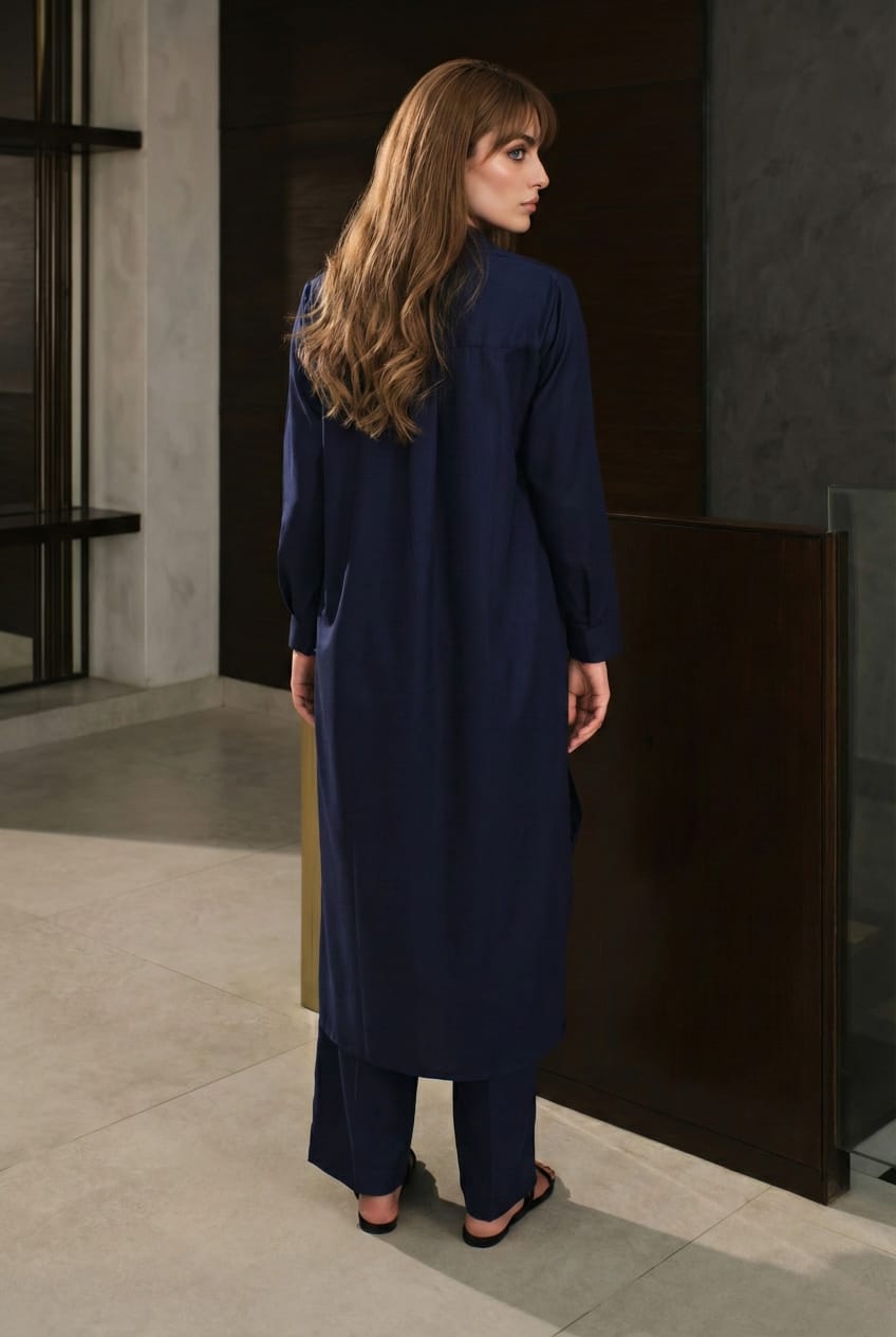 Funky Threads Solids CO-ORDS: The Deep Navy Blue