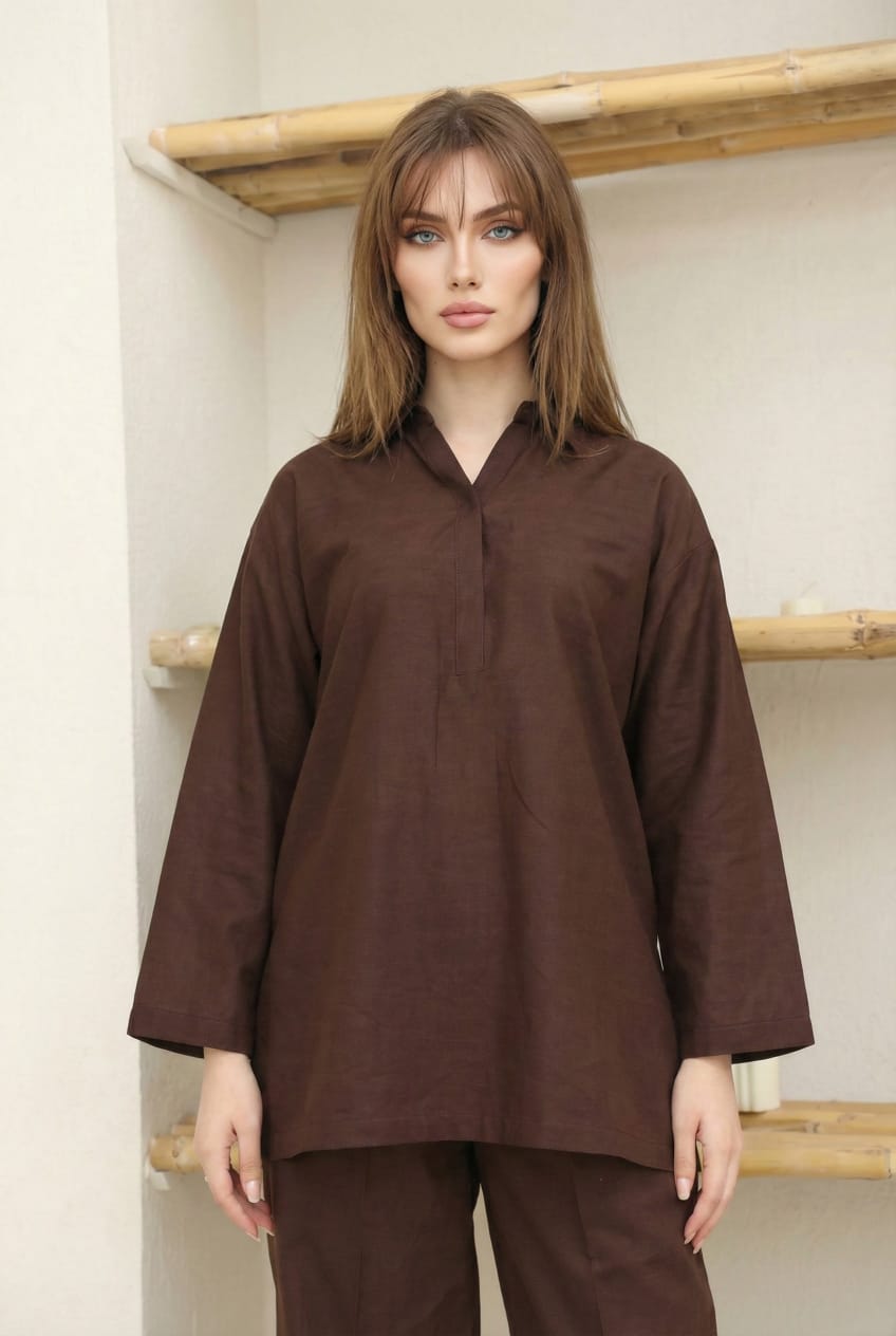 Funky Threads Solids CO-ORDS: The Dark Chocolate