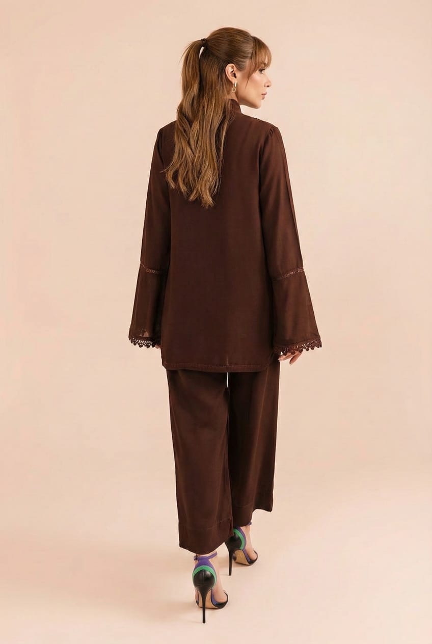 Funky Threads Solids CO-ORDS: The Espresso Brown