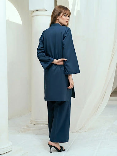 Funky Threads Solids CO-ORDS: The Deep Teal / Zinc