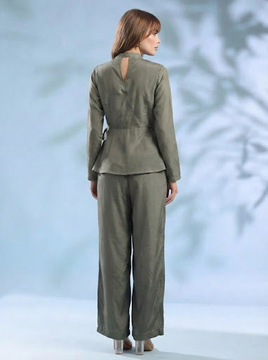 Funky Threads Solids CO-ORDS: The Soft Sage Grey